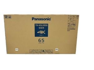 Panasonic VIERA TH-65LX950 65型 4K ダブルチューナー内蔵 転倒防止スタンド搭載 液晶TV 家電 未使用 楽 S8492341