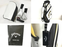 Callaway WARBIRD ドライバー フェアウェイ ウッド アイアン パター ゴルフ クラブ 10本 セット キャディ バッグ 付き 中古 美品 F8477463_画像2