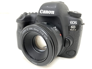 Canon EOS 6D MarkII EF LENS 50mm 1.8 STM カメラ ボディ レンズ セット 中古 O8492967