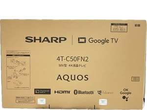 SHARP AQUOS 4T-C50FN2 50型 液晶テレビ 4K シャープ アクオス 未使用 楽 C8474799