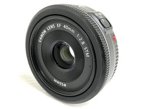 Canon EF 40mm F2.8 STM 単焦点 レンズ カメラ キャノン 中古 O8492983