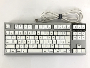 REALFORCE Mac R2TLSA-JP4M-WH テンキーレス キーボード 日本語配列 中古 Y8470750