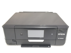 EPSON Colorio EP-808AB インクジェットプリンター A4 6色インク コピー機 ブラック ジャンク T8445485