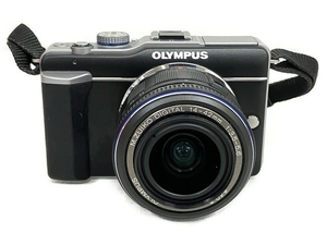 OLYMPUS ミラーレス一眼 E-PL1 14-42mm 1:3.5-5.6 オリンパス 中古 訳あり T8412484