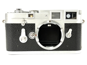 Leica M3 ダブルストローク フィルムカメラ 80万番 シルバー ボディケース付 ジャンク Y8481279