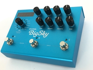 Strymon big sky リバーブ エフェクター ビックスカイ 音響機器 中古 美品Y8477484