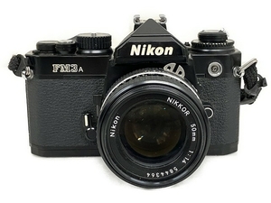 Nikon ニコン FM3A Ai-S NIKKOR 50mm 1:1.4 フィルム一眼レフカメラ ボディ レンズセット ジャンク T8492268