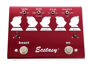 Bogner Ecstasy Red オーバードライブ エフェクター ボグナー 音響機器 中古 良好Y8477494