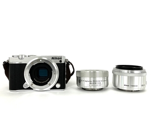 Nikon 1 J5 ミラーレス一眼 18.5mm f/1.8 VR 10-30mm f/3.5-5.6 PD-ZOOM ダブルズームキット 中古 Y8482772