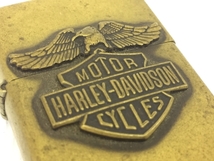 ZIPPO Harley Davidson ハーレーダビッドソン 1992年 イーグル ブラス ジッポー ジャンク G8484701_画像10