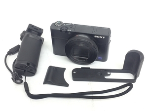 SONY Cyber Shot RX100VII DSC-RX100M7 コンパクト デジタルカメラ コンデジ グリップセット 美品 G8465034