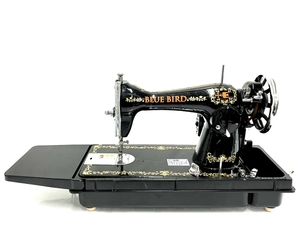 アックスヤマザキ HA-1 アンティークミシン 電動 家庭用 ミシン ブルーバード sewing machine 家電 中古 T8406247