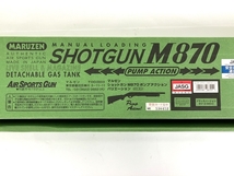 MARUZEN SHOTGUN M870 ブラックバージョン BV-23800 PUMP ACTION Variation SHOT SHELL TYPE ガスガン 中古 Y8479521_画像3