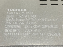 TOSHIBA dynabook VZ72/FL ノートPC i7-8550U 1.80GHz 8GB SSD 256GB 12.5インチ Graphics 620 Windows 11 Home 中古 T8477169_画像9