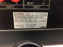 SONY TA-F333ESL プリメインアンプ 音響機材 中古 G8438996_画像7