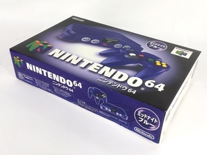Nintendo NUS-S-TGA 64 ゲーム機 ミッドナイトブルー 未使用 Y8490047