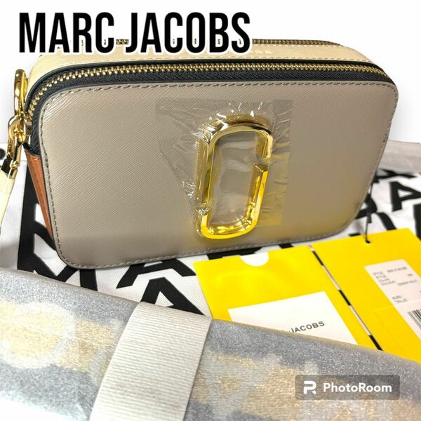 【新品タグ有】MARC JACOBS マークジェイコブス ショルダーバッグ スナップショット レザー カメラバッグ