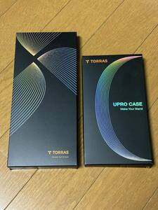 新品TORRAS！！iPhone15pro用ケース　ディープブルーとガラスフィルムセット。