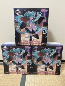 1円スタート 新品未開封　初音ミク AMP フィギュア HATSUNE MIKU Birthday 2023 ver 3個セット