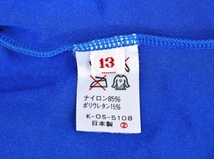 PK8-266Ω//日本製☆ハーフスリーブtypeレオタ♪K-OS-5108*ぴたぴた*鮮やかブルーに釘付け*※一番安価な送料はゆうパケットなら210円♪_画像5