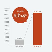 HID屋 60W HID級の明るさ LEDヘッドライト Mシリーズ 49600cd(カンデラ) H4Hi/Lo H1 H3 H10 HB3 HB4 H8 H11 H16 H19 爆光 6500k 車検 fog_画像8