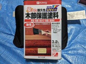 カンペハピオ 油性　木部保護塗料 とうめい 3.2L