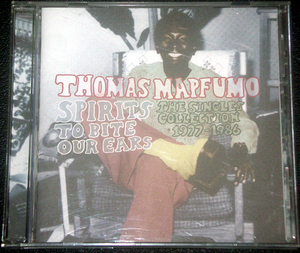 トーマス・マプフーモ THOMAS MAPFUMO / SPIRITS TO BITE OUR EAR - THE SINGLES COLLECTION 1977 - 1986 稀少国内