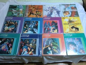 (Q) [LD/ laser disk ] together 12 sheets / Mobile Suit Gundam I/ theater version Ⅱ/. warrior compilation Ⅲ..... cosmos compilation / Char's Counterattack / vol.1-5-6-9-10-11-12