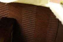 三味線 金ホゾ 金細 綾杉胴 全長約98.5cm ケース付き 和楽器 日本 伝統 005FCNN03_画像3
