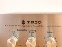 TRIO トリオ KA-7100D プリメイトアンプ アンプ オーディオ機器 オーディオ 音響機器 音響 音楽 趣味 コレクション 003FMKFY13_画像2