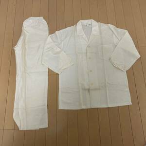 新品未使用　シミあり　SILK WEAR メンズフリーサイズ　絹100%パジャマ