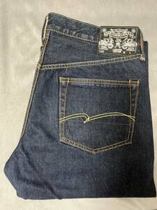 STUDIO D'ARTISAN × SQUARE FIELD 限定 DENIM 15oz JEANS コラボ ジーンズ SS-1 ダルチザン & スクエアフィールド インディゴ デニム W33