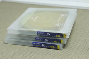 M-XB-558 SONY PFD100TLA(3枚) XDCAM記録用 Professional Disc(100GB/3層/通常ケース)　中古品　3枚セット