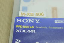 M-XB-506 SONY PFD100TLA(3枚) XDCAM記録用 Professional Disc(100GB/3層/通常ケース)　中古品　3枚セット_画像5