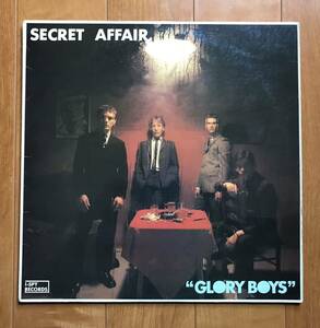 シークレットアフェアー SECRET AFFAIR 「GLORY BOYS」UKオリジナル盤LP！インサート付き！ネオMods名盤！