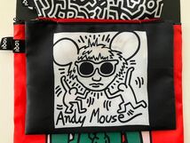 Keith Haring(キースヘリング)LOQI ZIP Pockets/ジップポケット/ポーチ/３つセット/museum_画像3