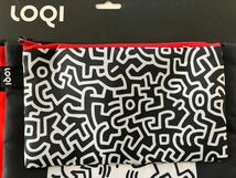 Keith Haring(キースヘリング)LOQI ZIP Pockets/ジップポケット/ポーチ/３つセット/museum_画像2