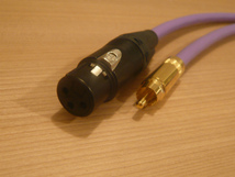 ★ 即決 Oyaide PA-02 V2 RCA－XLRメス 1.5m NEUTRIK ゴールドメッキコネクター NC3FXX-B　オヤイデ 金メッキ (L.R識別処理可) ★_画像1