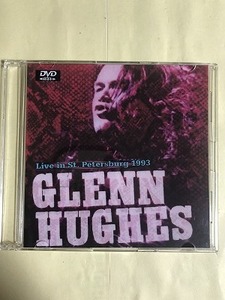 GLENN HUGHES DVD VIDEO LIVE IN ST.PETERSBURG 1993 1枚組　同梱可能