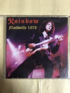 RAINBOW CD LIVE IN NASHVILLE 1978 1枚組　同梱可能