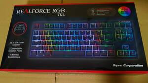 東プレ REALFORCE RGB TKL R2TLA-US4G-BK 英語配列 45g