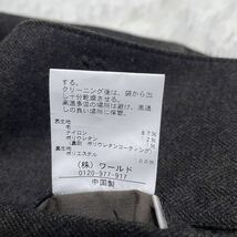 タケオキクチ 【紳士の一着】TAKEOKIKUCH コート 黒色 ブラック サイズ2 M位 ライナー付き_画像7