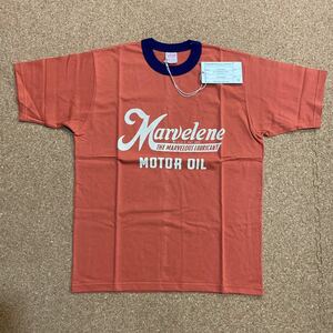 [新品未使用]FREEWHEELERS / Marvelene(S) リンガーTシャツ 半袖Tシャツ(検 マッコイ warehouse gradhand ダブルダイアモンド westride)