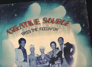 ソウル LP★CREATIVE SOURCE / Pass the feelin’on★U.S盤・Polydor★