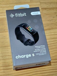 【新品未開封】 Fitbit Charge 5 トラッカー ブラック/グラファイト【送料無料】