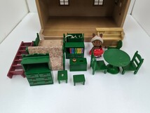 【中古】シルバニアファミリー セット Sylvanian Familiesハ-01 ハウス 初代シルバニアハウス 初期1985年 他 まとめて おもちゃ_画像2