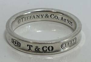 TIFFANY＆Co ティファニー 1837 ナロー SV925 リング 指輪 アクセサリー 約13号 レディース シルバー系