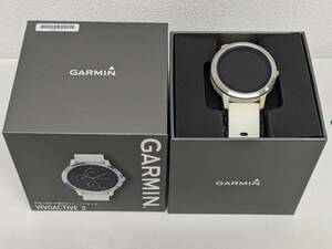 【BF-6718】GARMIN ガーミン VIVOACTIVE 3 スマートウォッチ 光学心拍計内蔵 GPS スマートウォッチ アウトドア スポーツ 中古 保管品