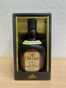 【H-10374SR】Grand Old Parr De Luxe 12Years グランド オールドパー 12年 1000ml スコッチ ウィスキー 古酒 未開栓