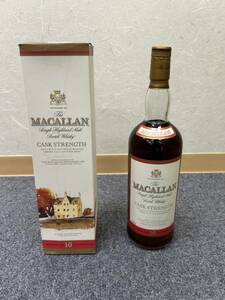 【EKA-6815TM】 1円スタート　マッカラン　MACALLAN 10年　1000ml 57.2% ウイスキー　スコッチウイスキー　未開栓　箱付き　洋酒　古酒